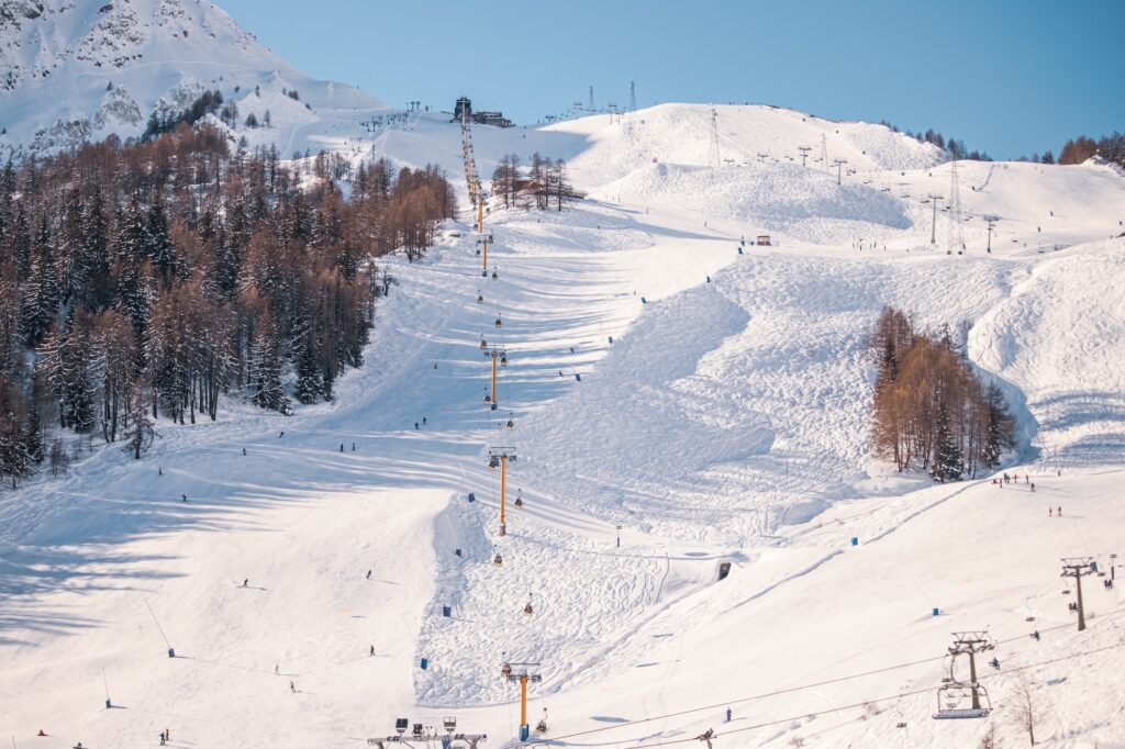 ski slope courmayeur
